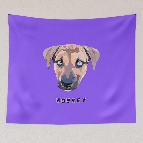 Item preview, Hockey - Purple designed and sold by Mepatch.