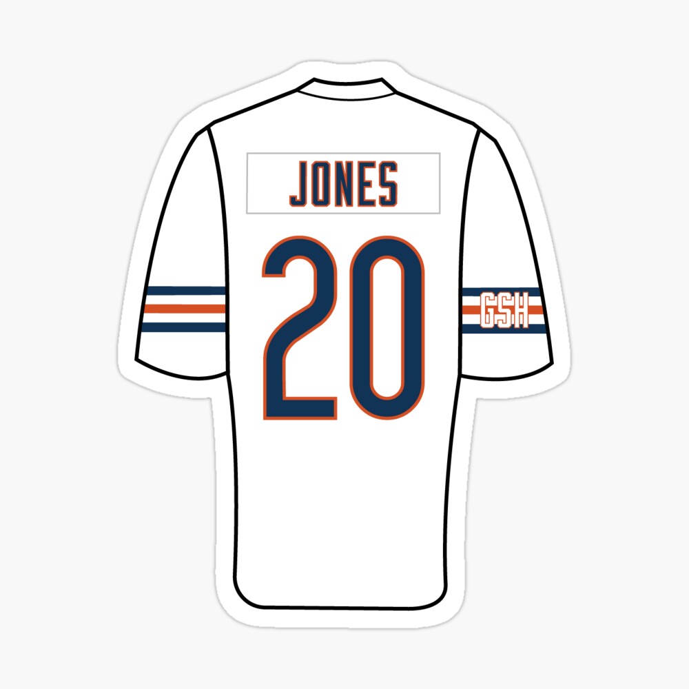 Walter Payton Jersey Sticker for Sale by bsweat