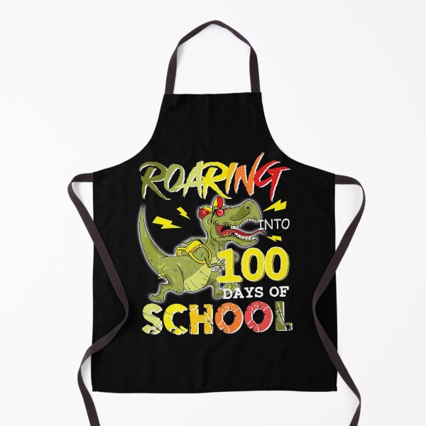 Item preview, Dinosaur T-Rex Roaring Into 100 Days Of School Teacher Gift designed and sold by SamArtistbyAUS.