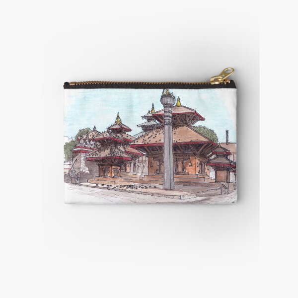 Item preview, Kathmandu Durbar Square Watercolour designed and sold by Tom Napper Design.