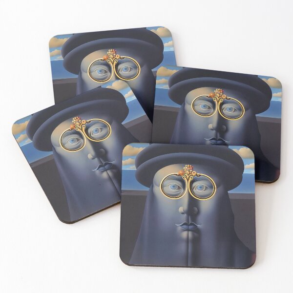 Item preview, Surreal abstract man portrait designed and sold by 4Seasons.