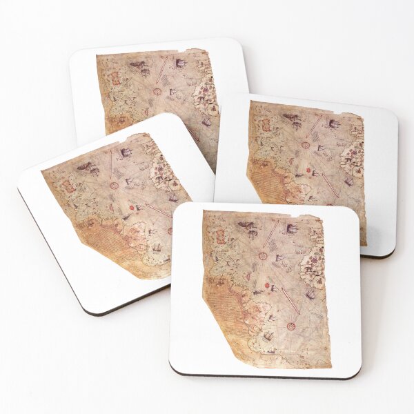 Item preview, Historical 1513 Piri Reis World Map |  Piri Reis Turkish navy | Piri Reis map designed and sold by TeeARTHY.