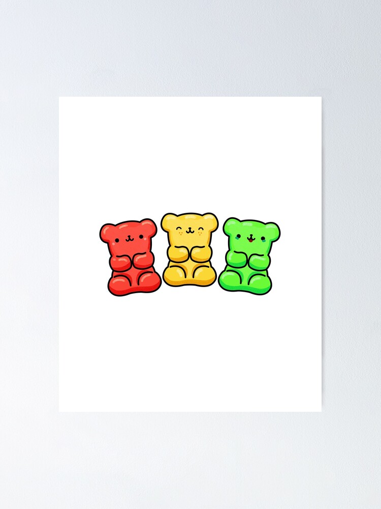  Gummy Bear & Friends Backdrop Poster Anime Kids