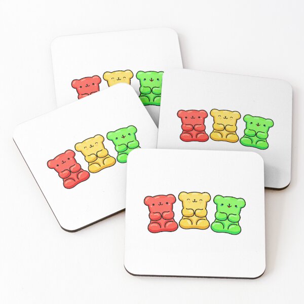 Item preview, Kawaii Gummy Bear Friends designed and sold by kawaiilife.
