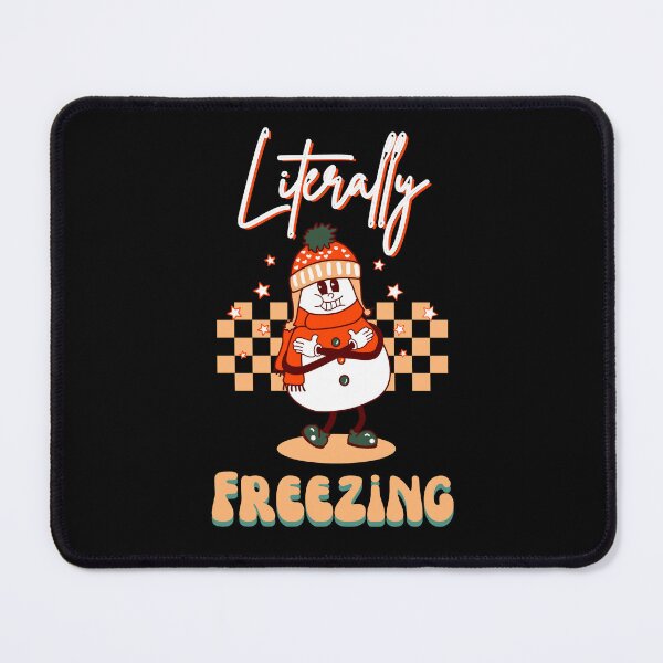 Item preview, Literally Freezing Retro Snowman 1 designed and sold by SimplyMe-Plus.