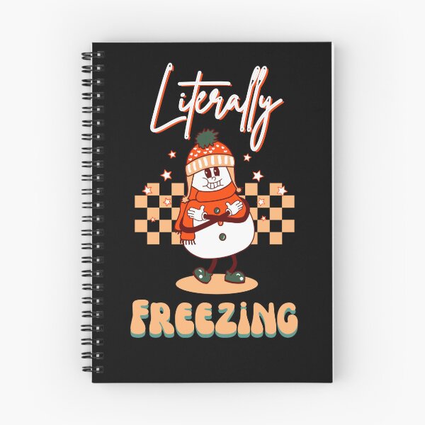 Item preview, Literally Freezing Retro Snowman 1 designed and sold by SimplyMe-Plus.