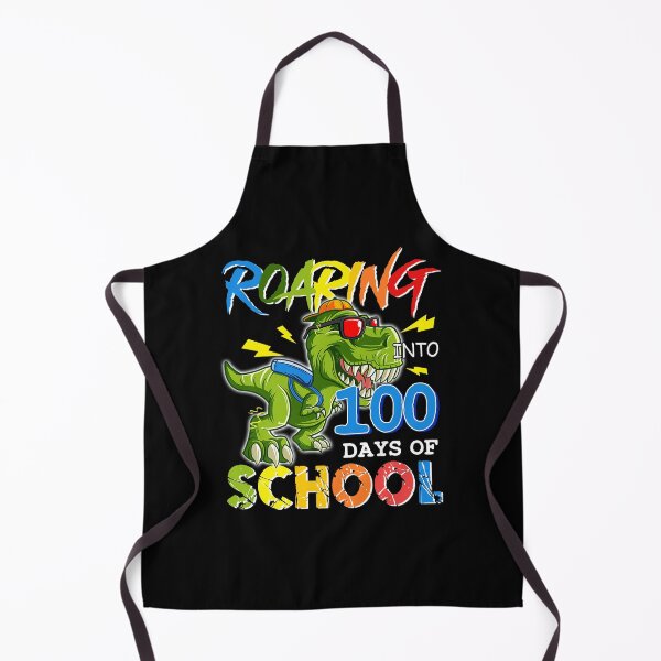 Item preview, Roaring Into 100 Days Of School Dinosaur Rex Boys designed and sold by SamArtistbyAUS.