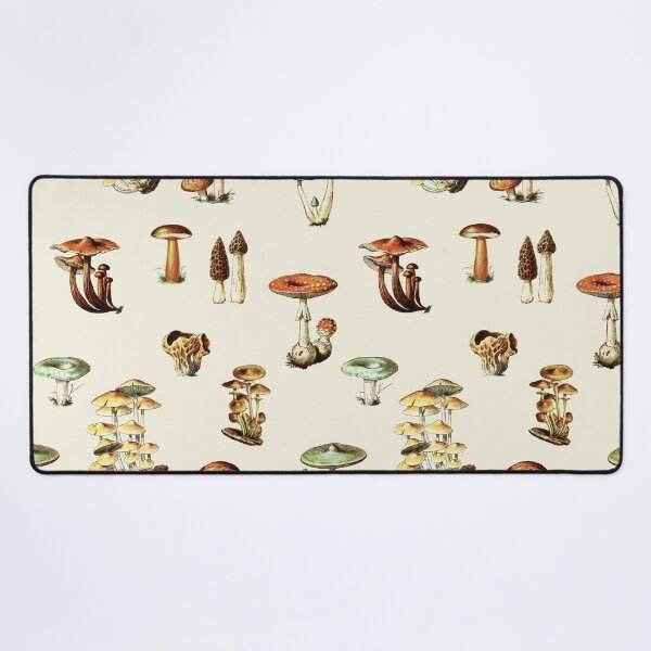 Item preview, Champignon I Vintage French Mushroom Chart by Adolphe Millot designed and sold by wildtribe.