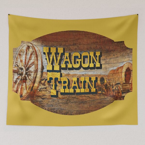 Item preview, Wagon Train - Wood Sign designed and sold by deusrex007.