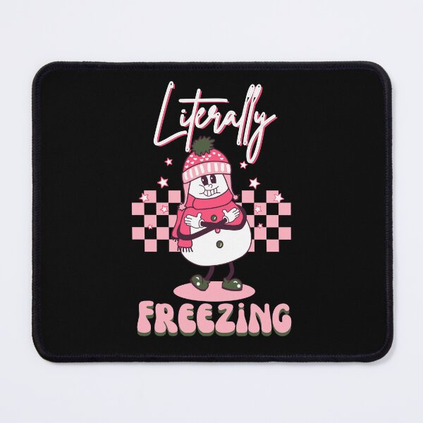 Item preview, Literally Freezing Retro Snowman 3 designed and sold by SimplyMe-Plus.