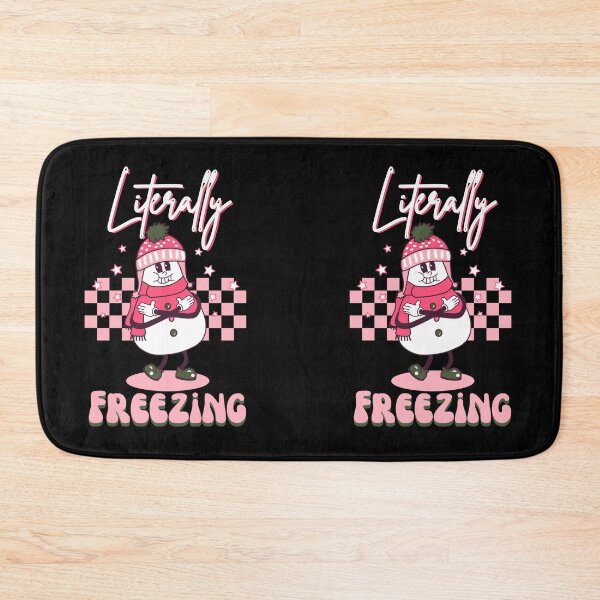 Item preview, Literally Freezing Retro Snowman 3 designed and sold by SimplyMe-Plus.