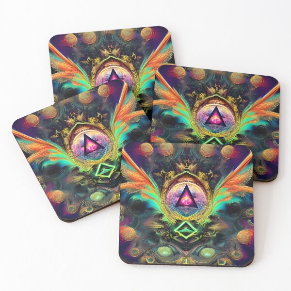 Artikelvorschau, Illuminati Psychedelic Art entworfen und verkauft von Oldtown1983.