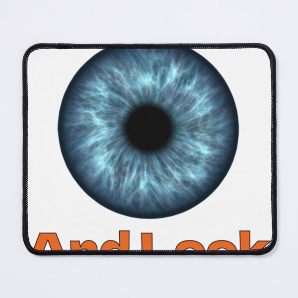 Item preview, Keep Calm And Look At Me - Blue Eye Iris   designed and sold by CraftsaurMoree.