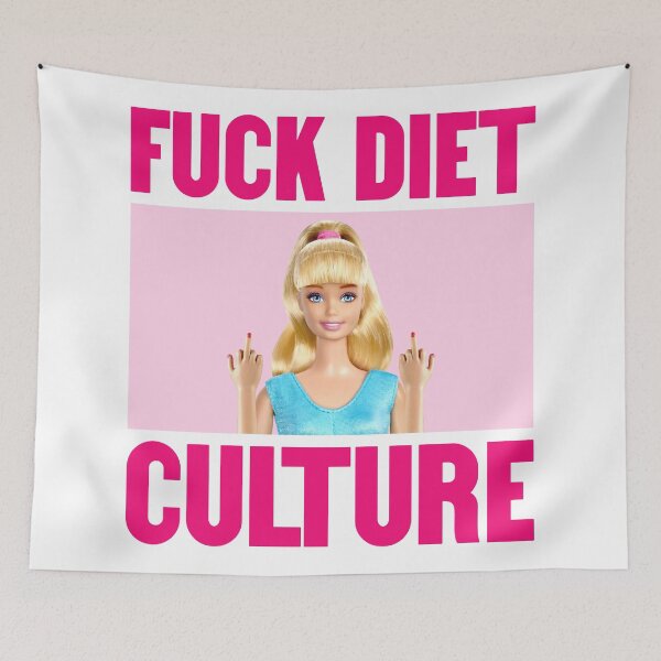 Item preview, Fuck Diet Culture - Self Love designed and sold by Picket Club.