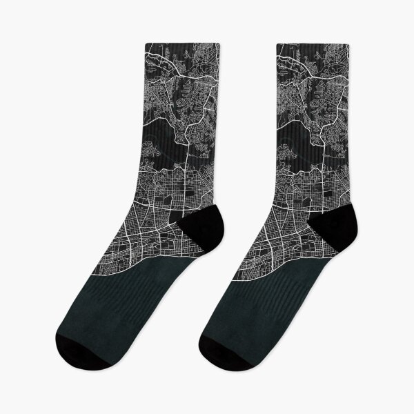 Item preview, Santo Domingo City Map of Dominican Republic - Dark designed and sold by deMAP.