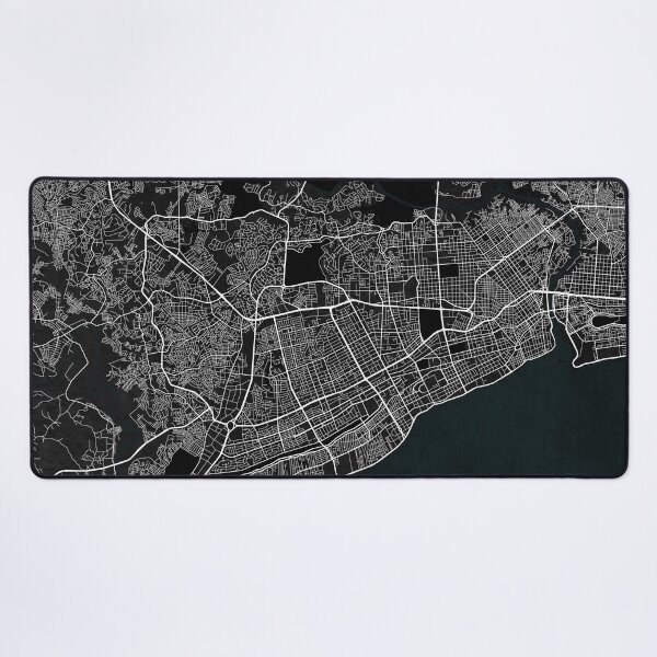 Item preview, Santo Domingo City Map of Dominican Republic - Dark designed and sold by deMAP.