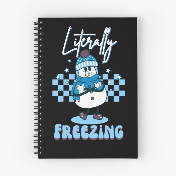 Item preview, Literally Freezing Retro Snowman 4 designed and sold by SimplyMe-Plus.