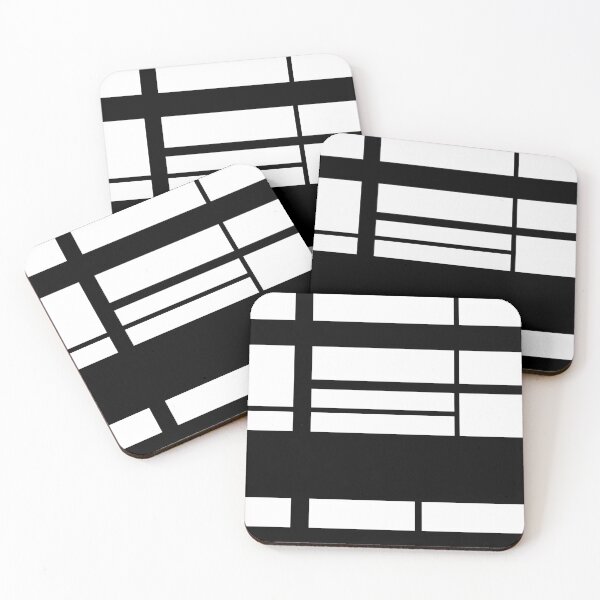 Item preview, Abstract Black Modern Art Pattern designed and sold by porterpouts.