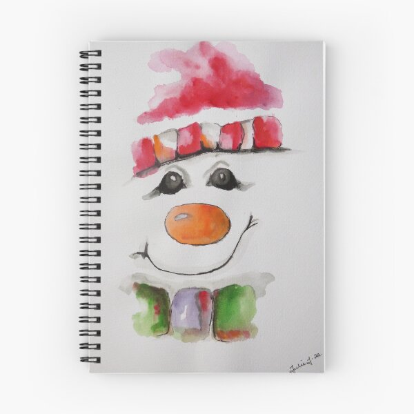 Artikelvorschau, Der fröhliche Weihnachtsschneemann! entworfen und verkauft von Heart~Full Art by Julie J.