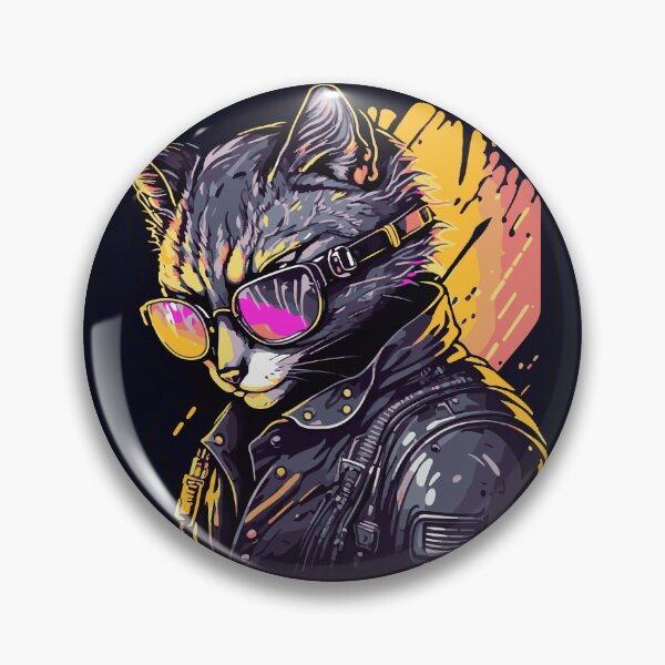 Item preview, Cyber Rogue Cat designed and sold by fantasy-cats.