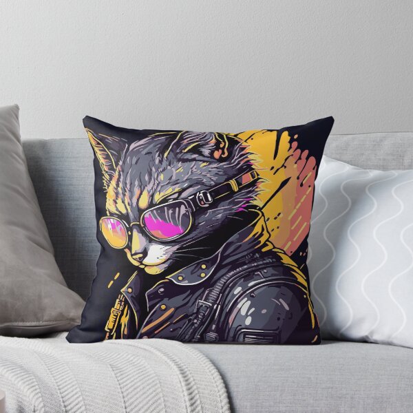Item preview, Cyber Rogue Cat designed and sold by fantasy-cats.