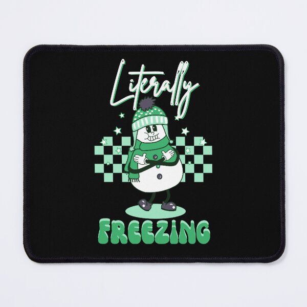 Item preview, Literally Freezing Retro Snowman 5 designed and sold by SimplyMe-Plus.