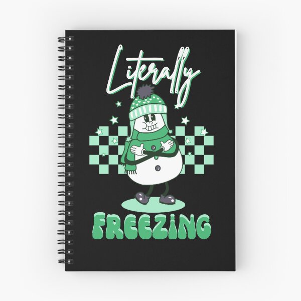 Item preview, Literally Freezing Retro Snowman 5 designed and sold by SimplyMe-Plus.