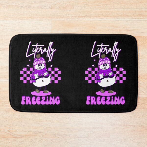 Item preview, Literally Freezing Retro Snowman 6 designed and sold by SimplyMe-Plus.