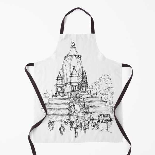 Item preview, Harihar Narayan Temple - Bhaktapur Sketch designed and sold by Tom Napper Design.