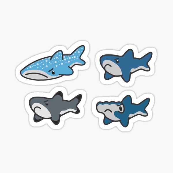Vista previa del artículo con la obra «Tiburones gruñones», diseñado y vendido por Scuba-Div3r.