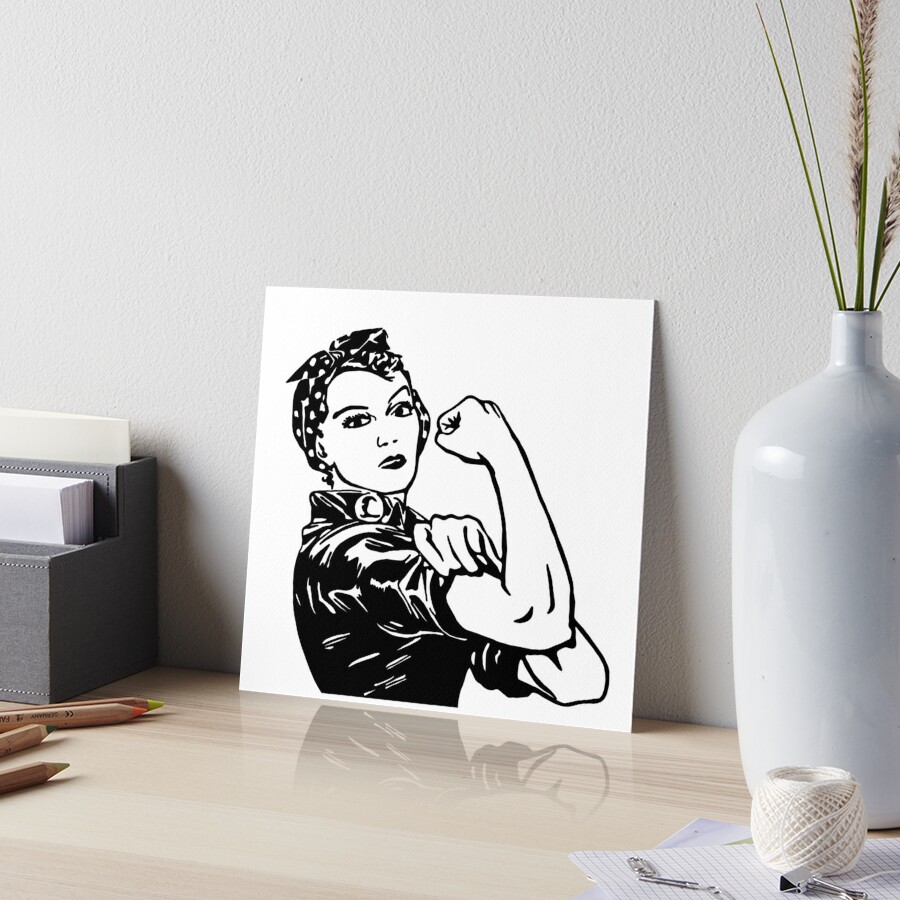 Rosie the Riveter Bills Mafia Zuba Print Instant Download 