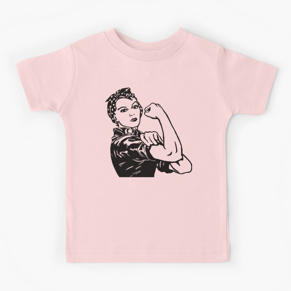Rosie The Riveter Kids T-Shirt for Sale by unhingedheather
