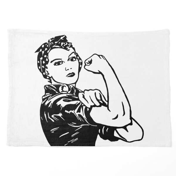 Tattooed Rosie the Riveter Art Print by fishr