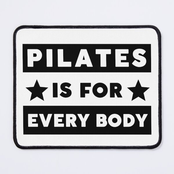 Item preview, Pilates is for Every Body Funny Pilates Trainer Saying Gift designed and sold by MouDantArts.