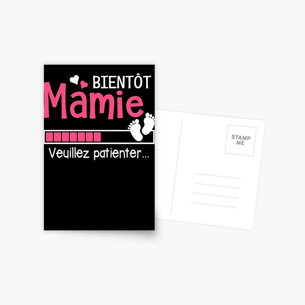 Bientôt Mamie Cadeau Future Grand-mère | Poster