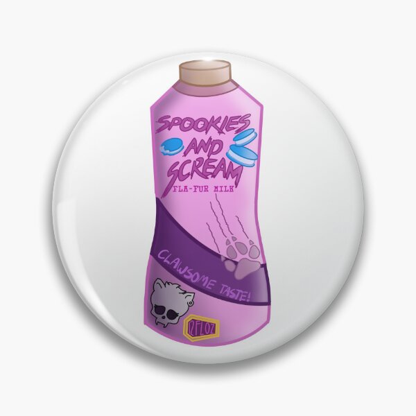 Item preview, Spookies and scream fla-fur milk  designed and sold by Professionally Silly Art.