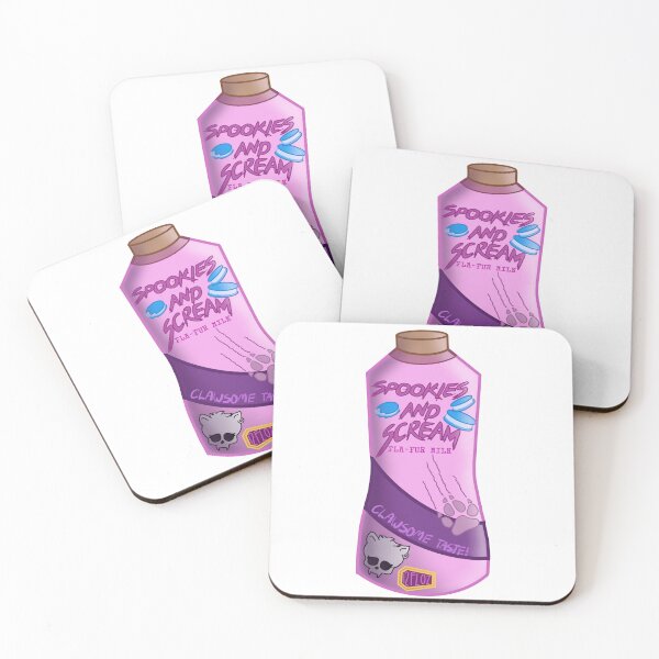 Item preview, Spookies and scream fla-fur milk  designed and sold by Professionally Silly Art.