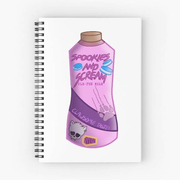 Item preview, Spookies and scream fla-fur milk  designed and sold by Professionally Silly Art.