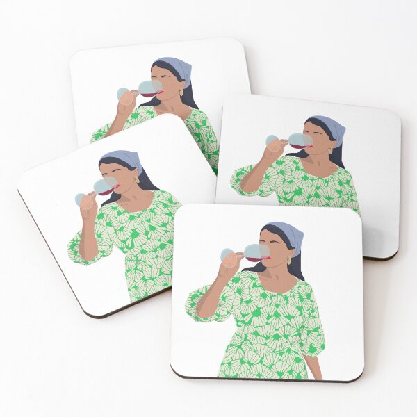Item preview, Woman Sipping Wine designed and sold by nsullivan29.