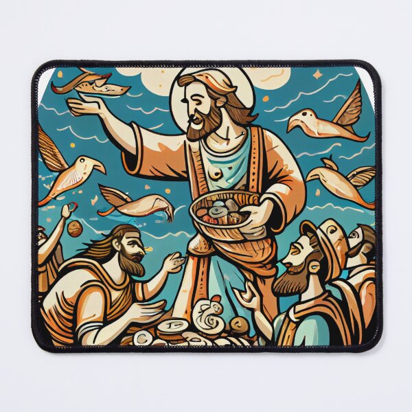 Item preview, Jesus Feeds the 5000 designed and sold by Art4Christ.