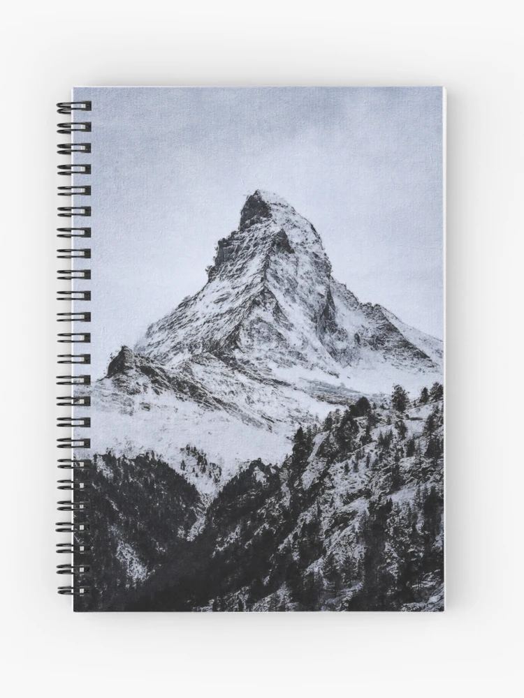 dibujo de la montaña matterhorn