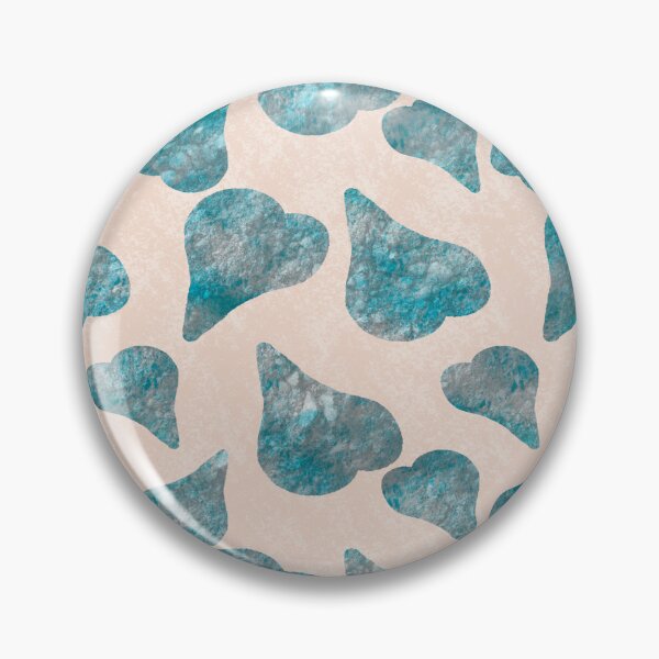 Item preview, Teal textured hearts on pale peach designed and sold by JoKoNz.