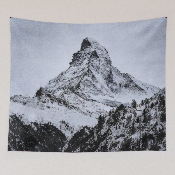 Item preview, Matterhorn Mountain Switzerland Zermatt, Matterhorn Mountain Swiss Alps, Zermatt Townn Matterhorn Oil Paint, Switzerland Highest Peak designed and sold by Paintcorner.