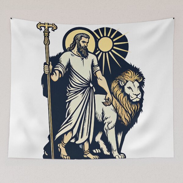 Item preview, Jesus the Lion Tamer designed and sold by Art4Christ.