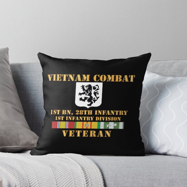 Item preview, Army - Vietnam Combat Infantry Veteran w 1st Bn 28th Inf  - 1st ID designed and sold by Military Insignia Products.