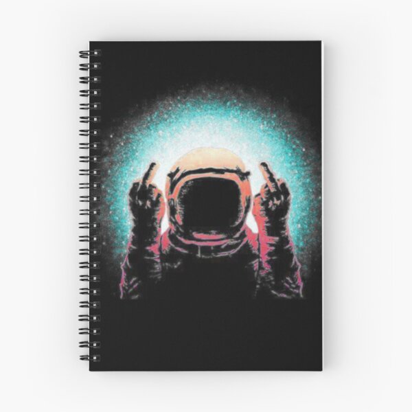 Item preview, Flipping Off Astronaut designed and sold by Delta12Designs.