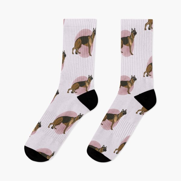 Item preview, German Shepherd pink background  designed and sold by royaldesigns28.
