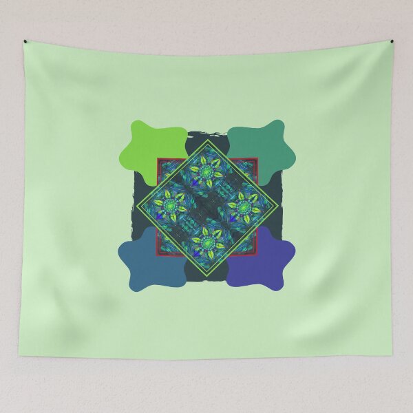 Item preview, Kaleidoscope design in a Scandinavian Style  designed and sold by CoyoteGifts.