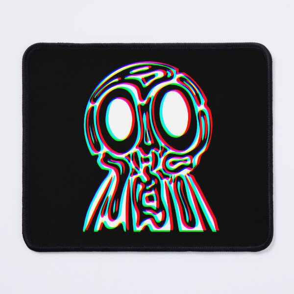 Item preview, 3d Tribal Skull - 3d Trippy Skull designed and sold by mikeymadness.