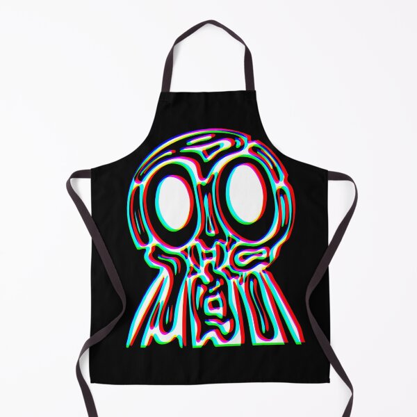 Item preview, 3d Tribal Skull - 3d Trippy Skull designed and sold by mikeymadness.